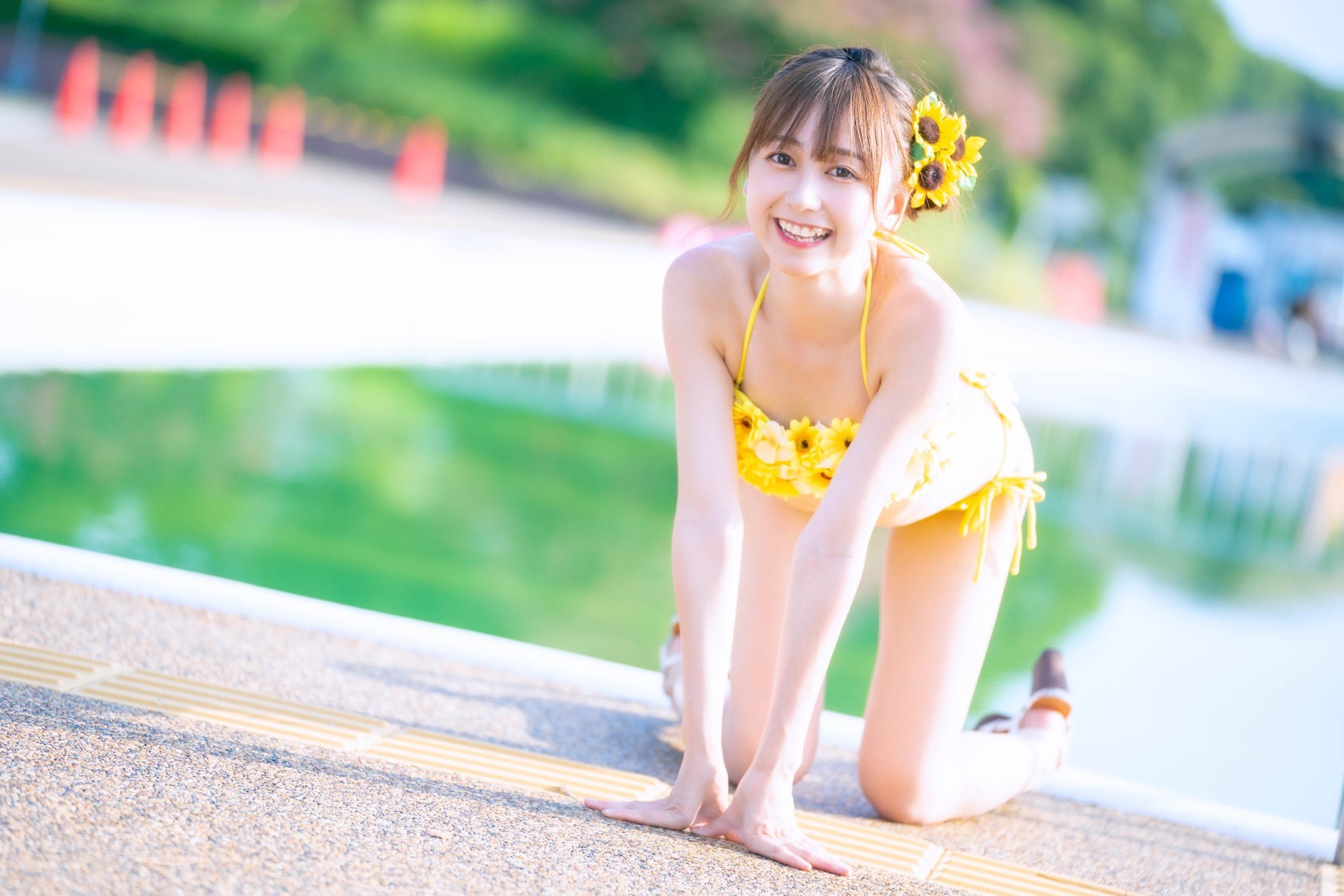 宮坂杏(eN)最新グラビア水着画像 13枚目