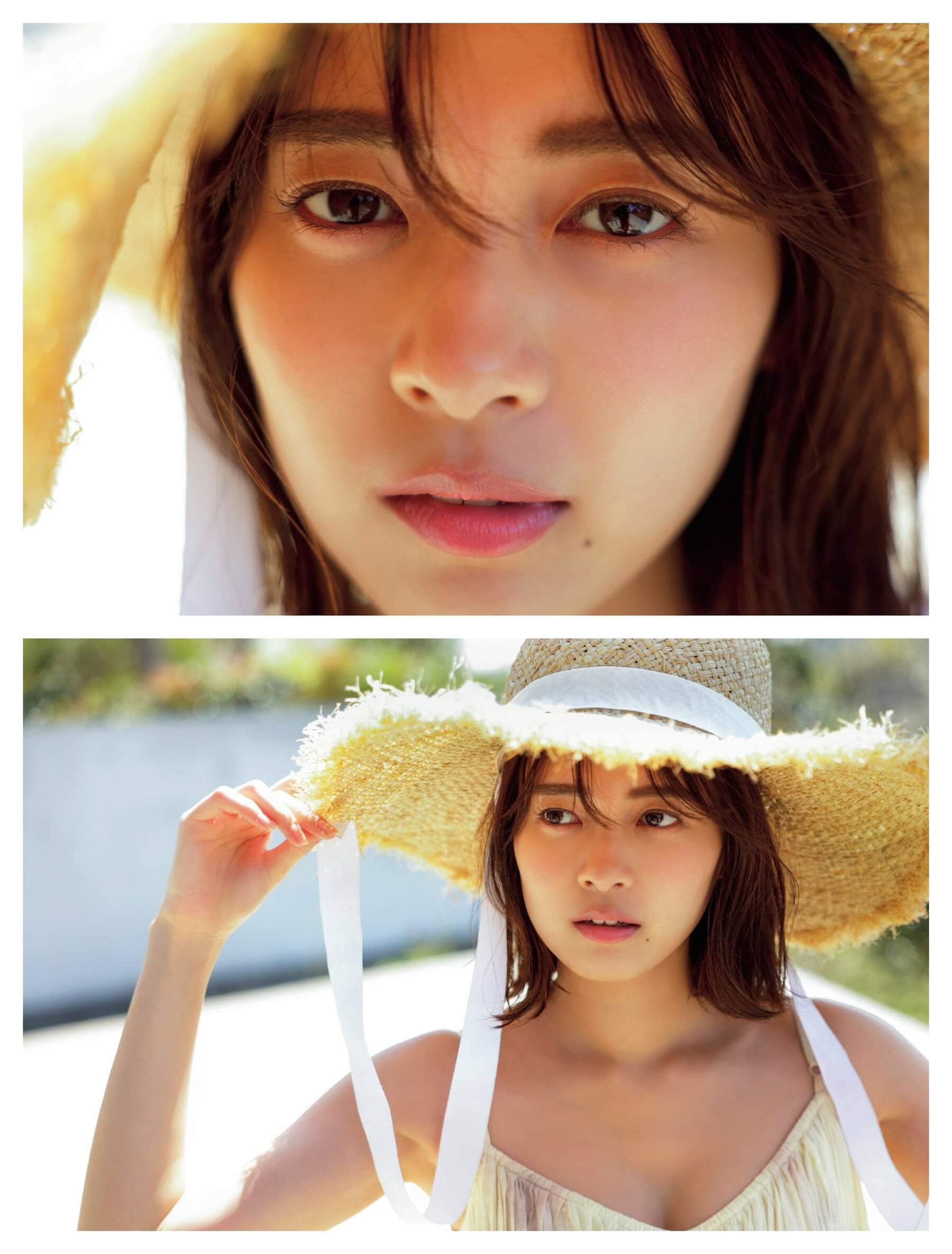 新條由芽 水着ビキニ画像枚表現力に磨きがかかる、注目女優 2枚目