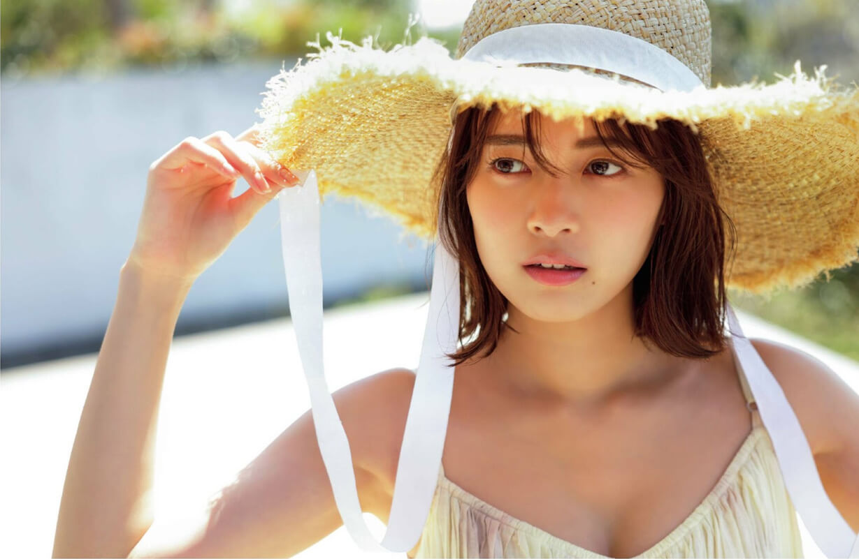 新條由芽 水着ビキニ画像枚表現力に磨きがかかる、注目女優 7枚目