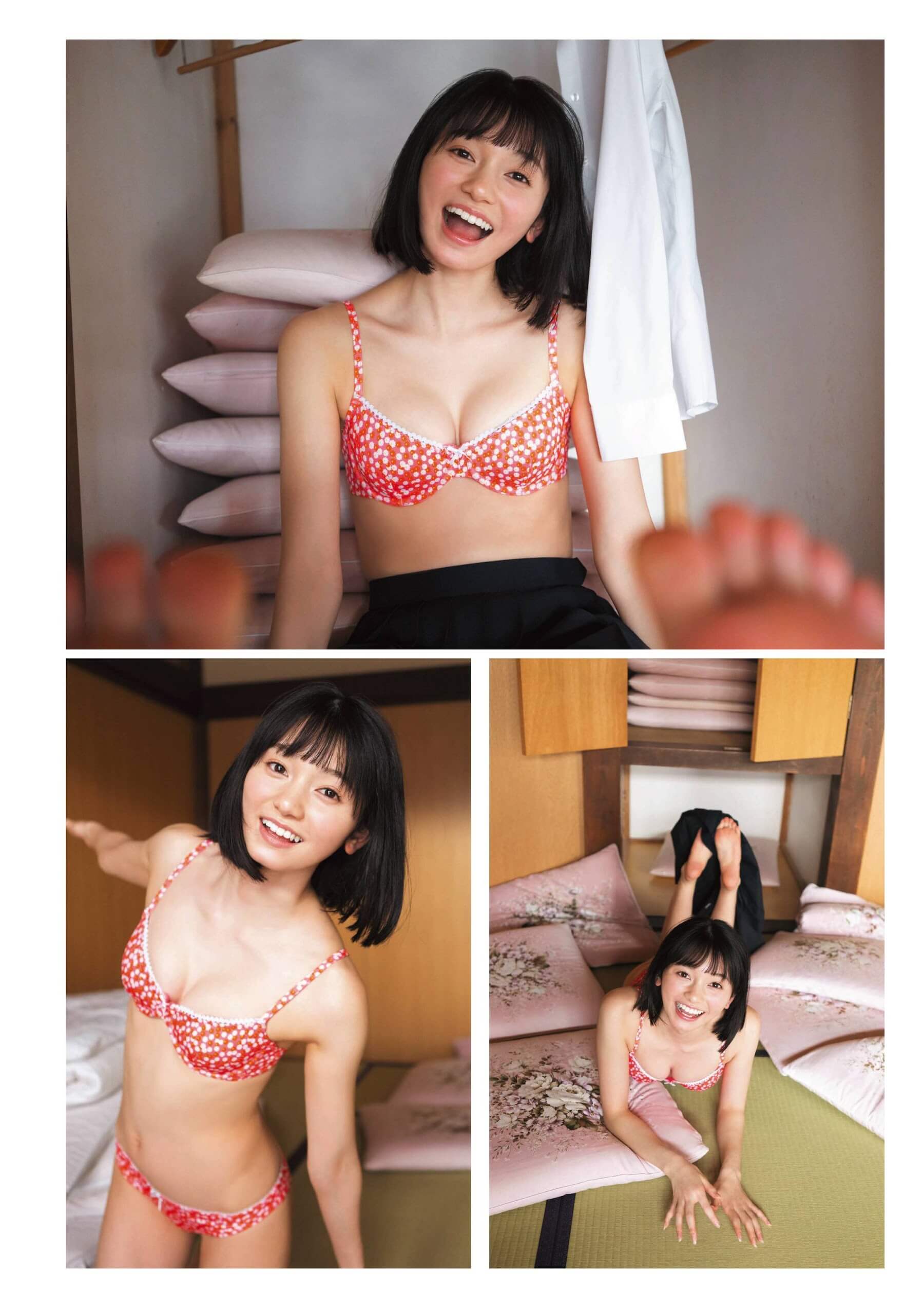 熊澤風花 水着ビキニ画像 金力で青春を取り戻すタイムリープが今始まる 13枚目