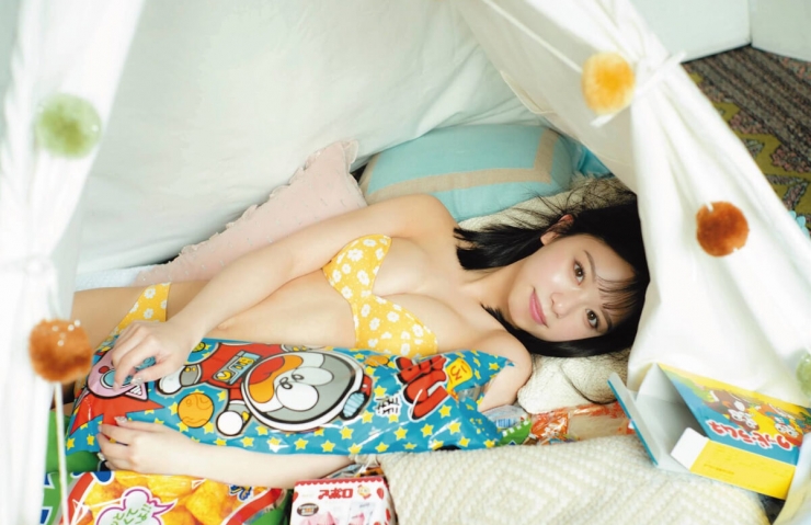 峰島こまき 水着ビキニ画像 噂のホームランガール from ナナランド 13枚目