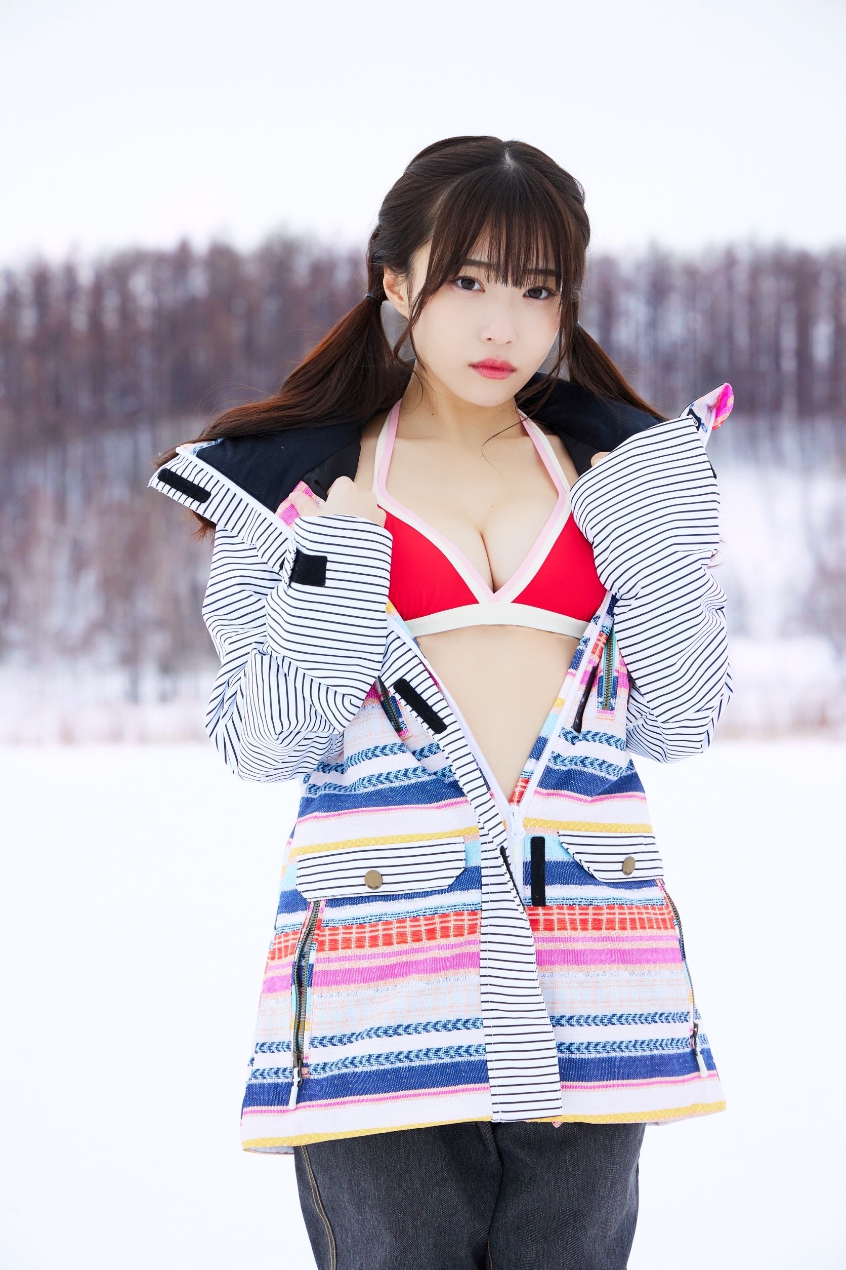 岸みゆ(#ババババンビ)最新グラビア水着画像③ 30枚目