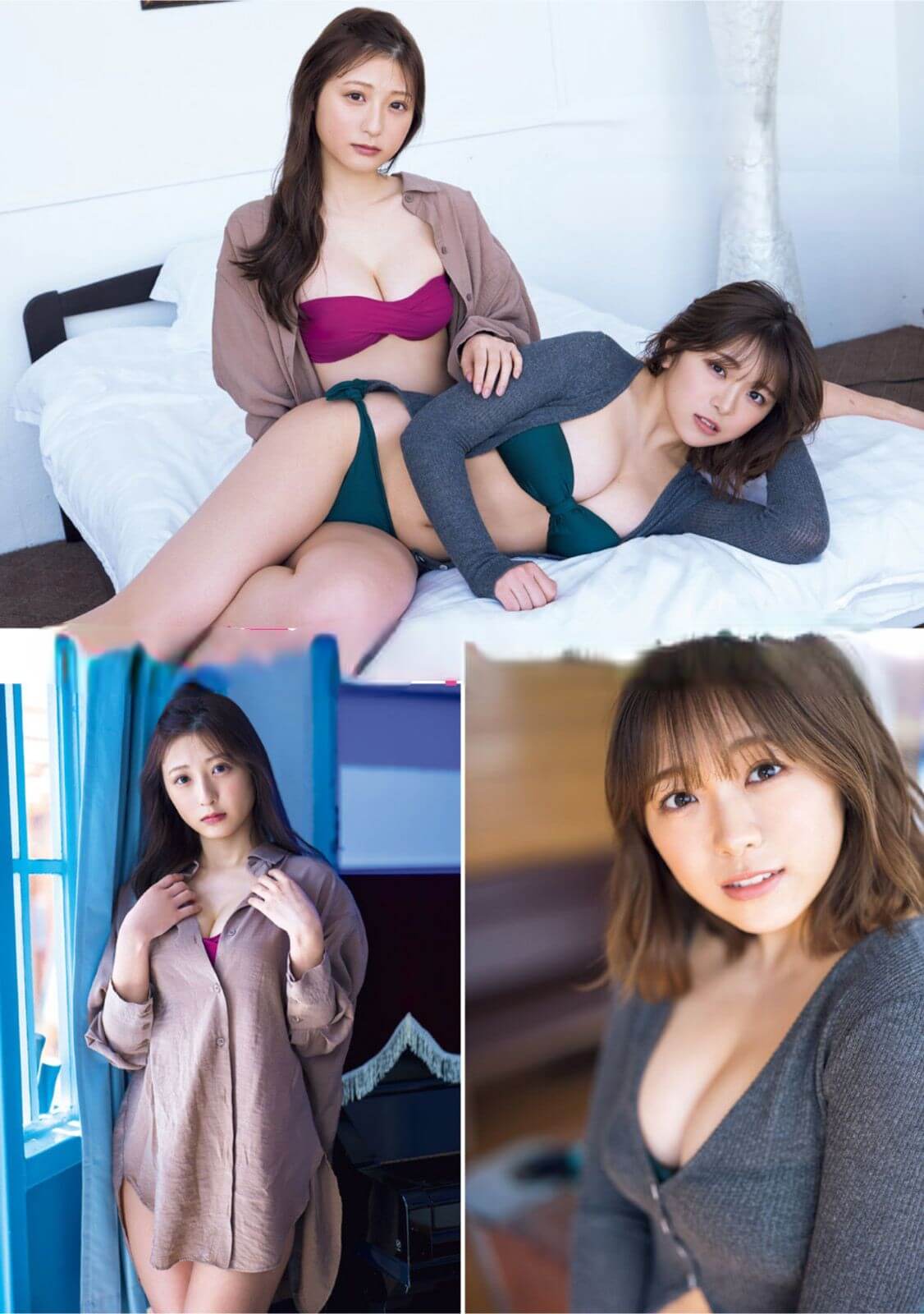 HKT48女子旅in沖縄 水着ビキニ画像田中美久 武田智加 山下エミリー 宮﨑想乃 13枚目
