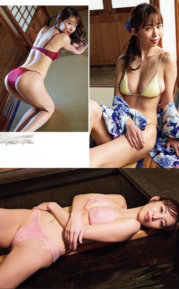 塩地美澄 水着ビキニ画像 39歳のGカップ裸身 16枚目