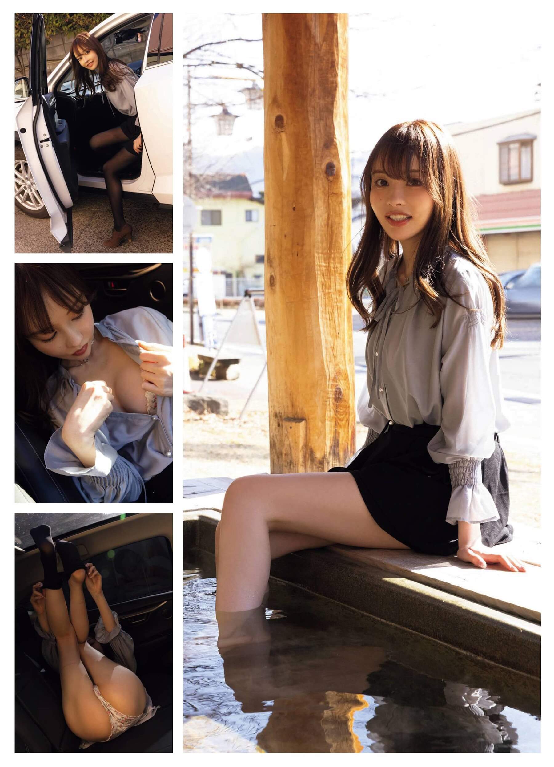 春名美波 日本一変態水着が似合うFカップお嬢さま、と一泊二日でお忍び温泉旅行へ 2枚目