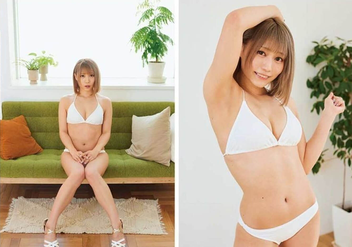 篠原みなみ 水着ビキニ画像応援しちゃいますよ アナタの新生活 12枚目