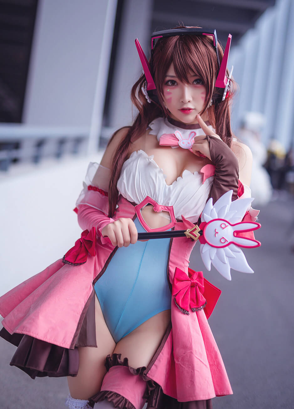 D.Va ヒーロー オーバーウォッチ コスプレ 13枚目