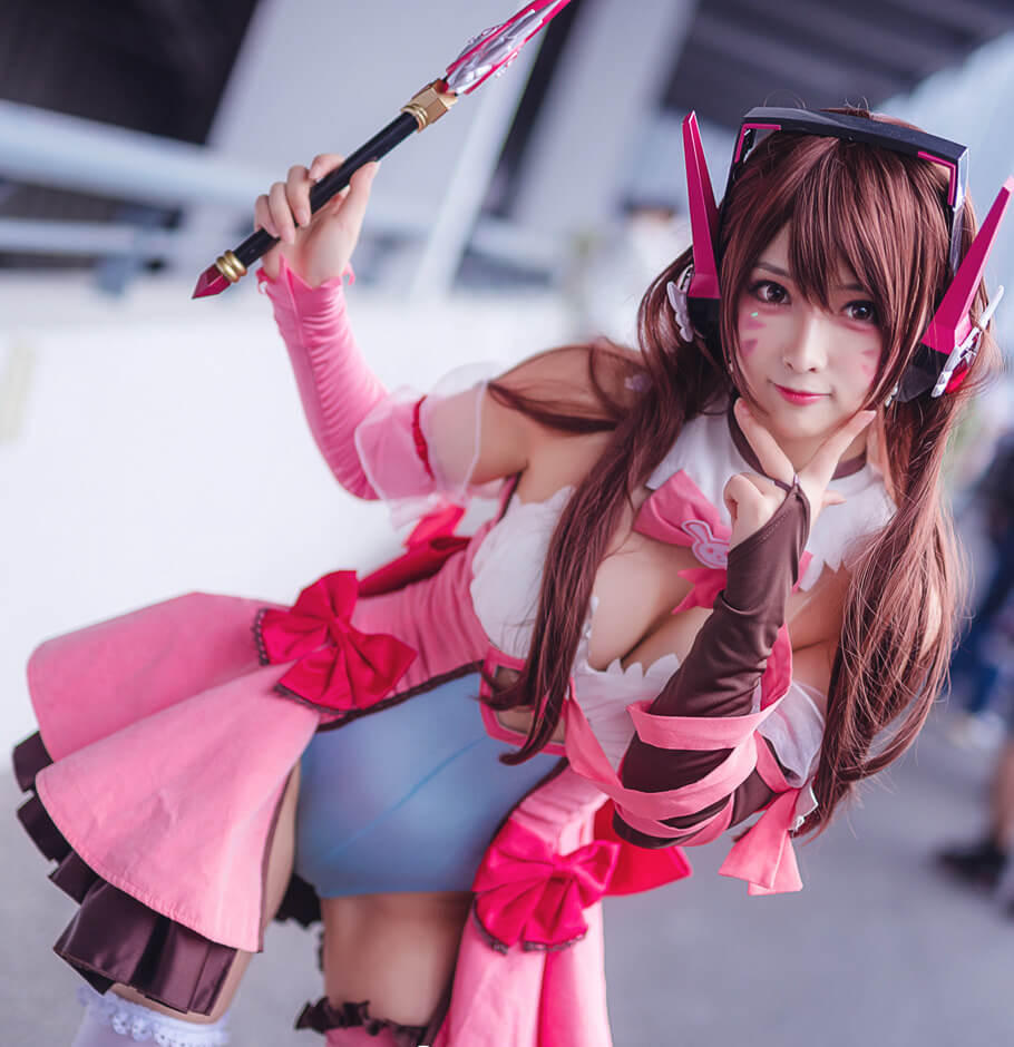 D.Va ヒーロー オーバーウォッチ コスプレ 15枚目