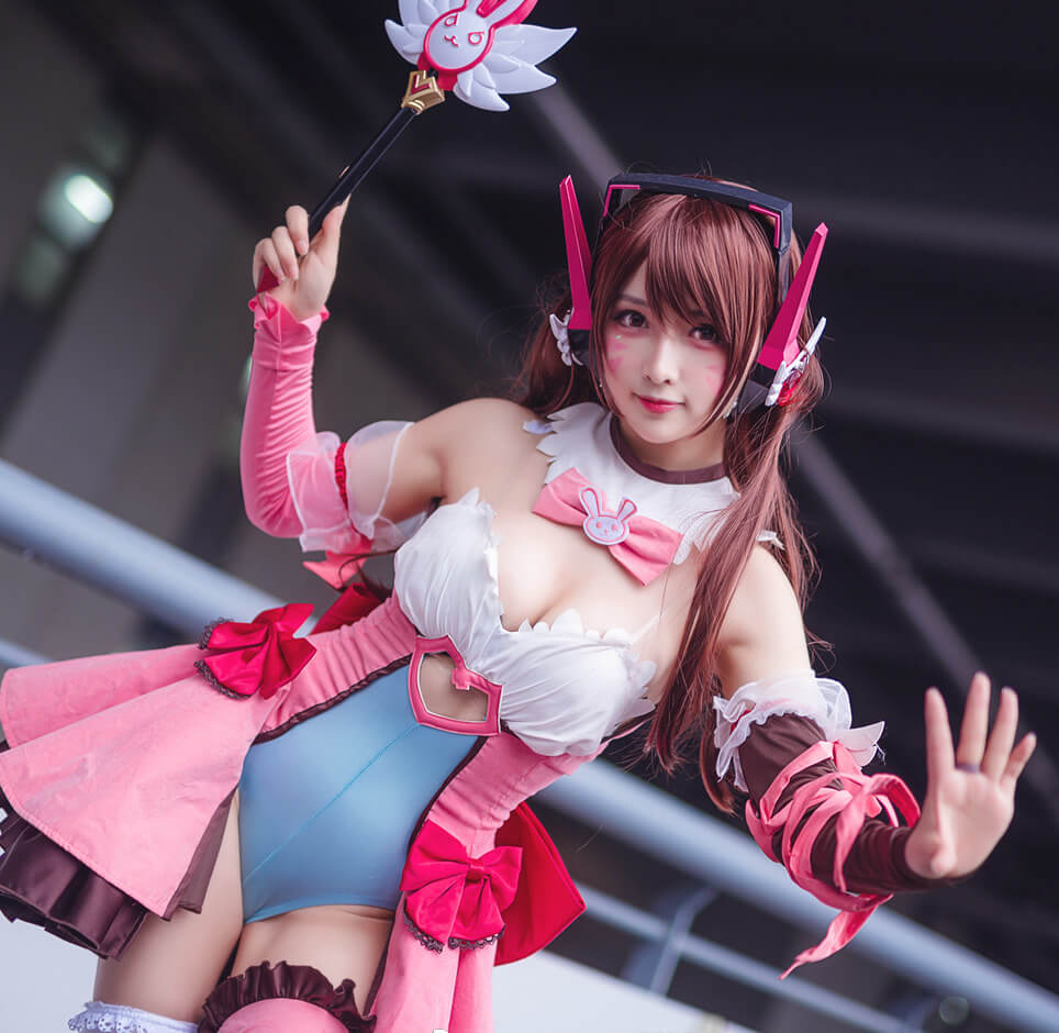 D.Va ヒーロー オーバーウォッチ コスプレ 16枚目