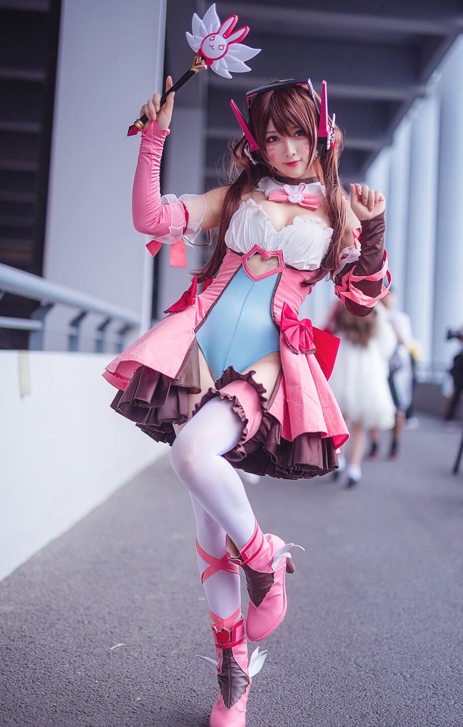 D.Va ヒーロー オーバーウォッチ コスプレ 18枚目