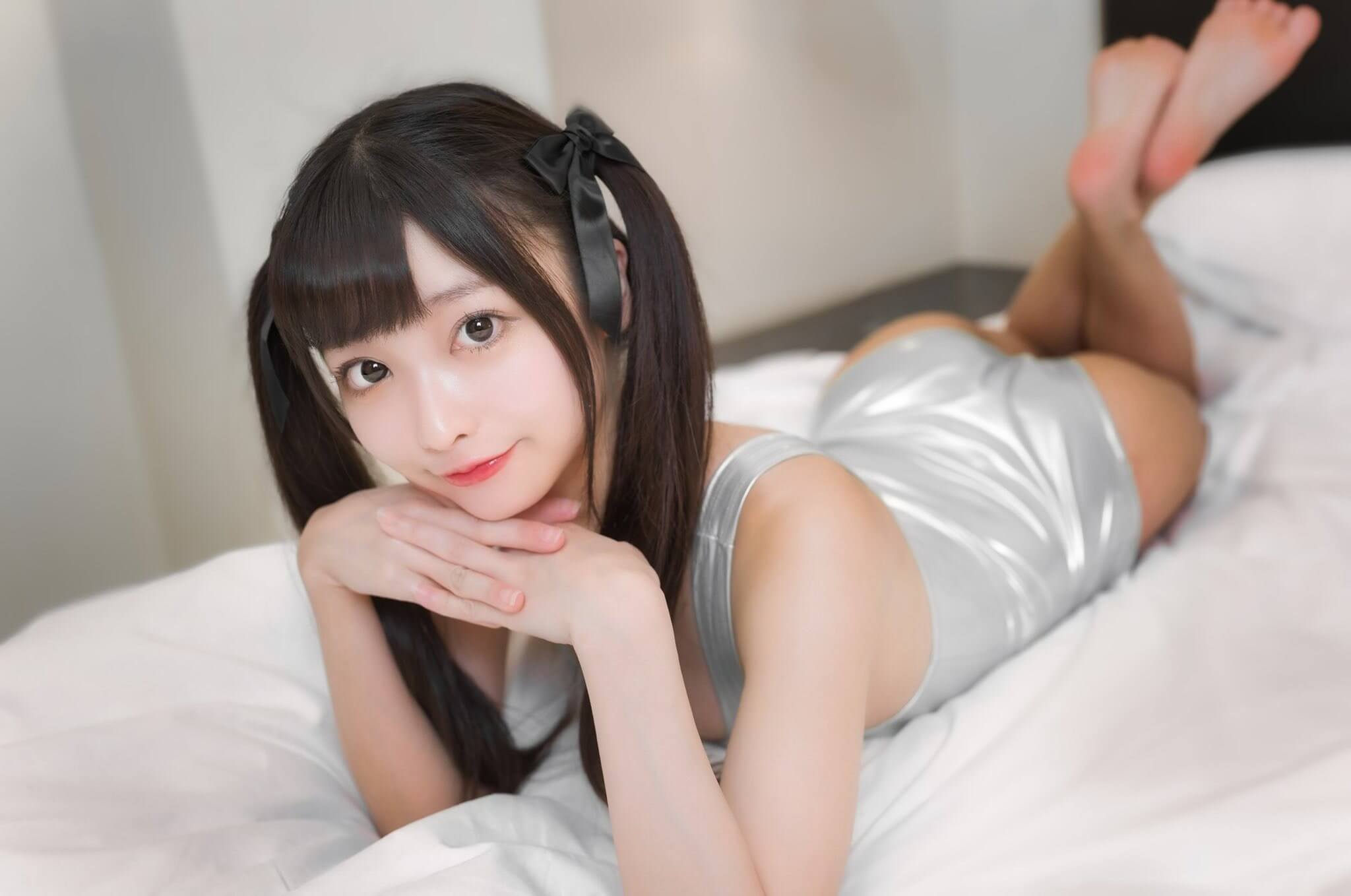 美少女コスプレーヤーの競泳水着 スクール水着 22枚目