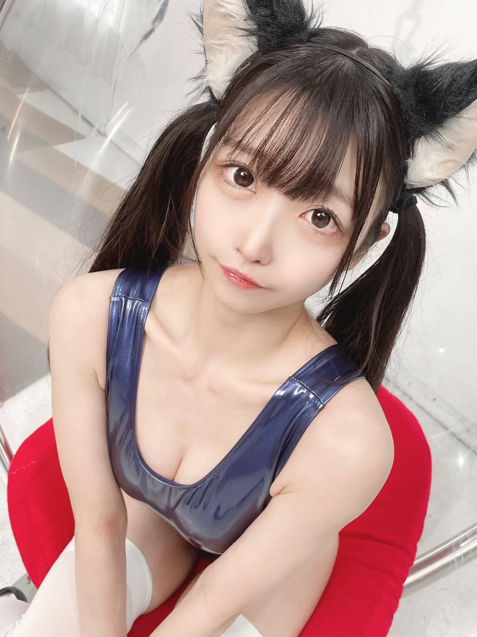 スクール水着 競泳水着 美少女コスプレーヤー 8枚目