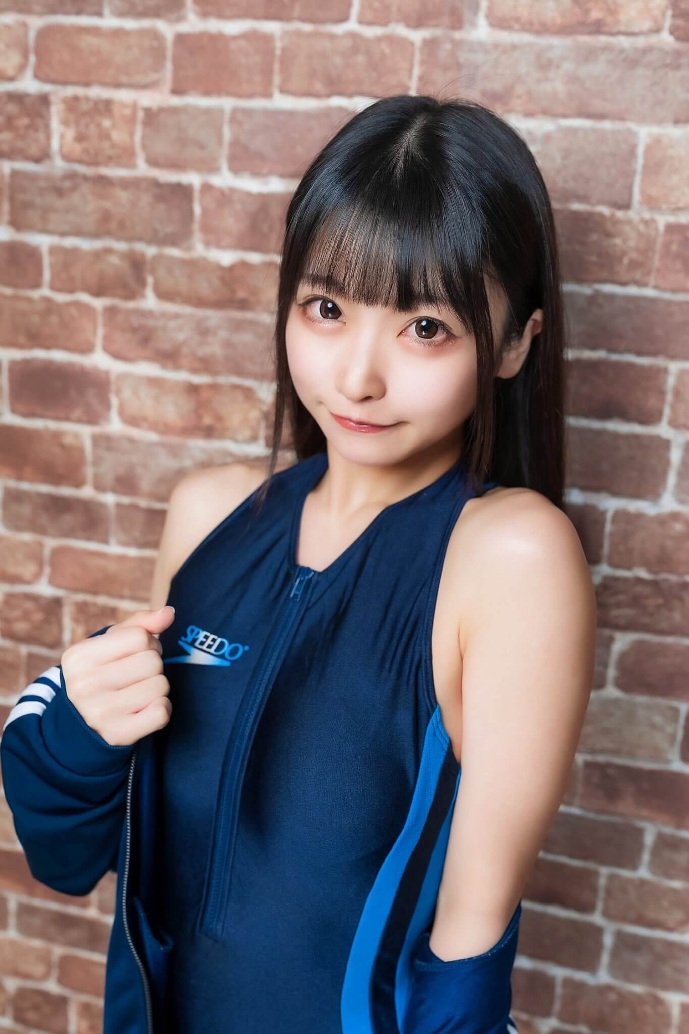 スクール水着 競泳水着 美少女コスプレーヤー 16枚目