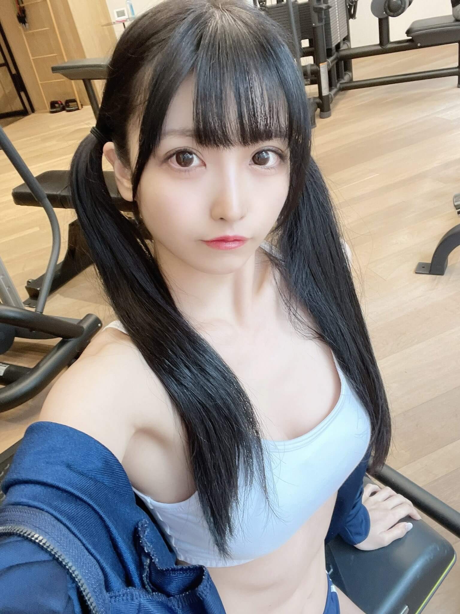 アスリート スポーツウェア 体操着 美少女コスプレーヤー 11枚目