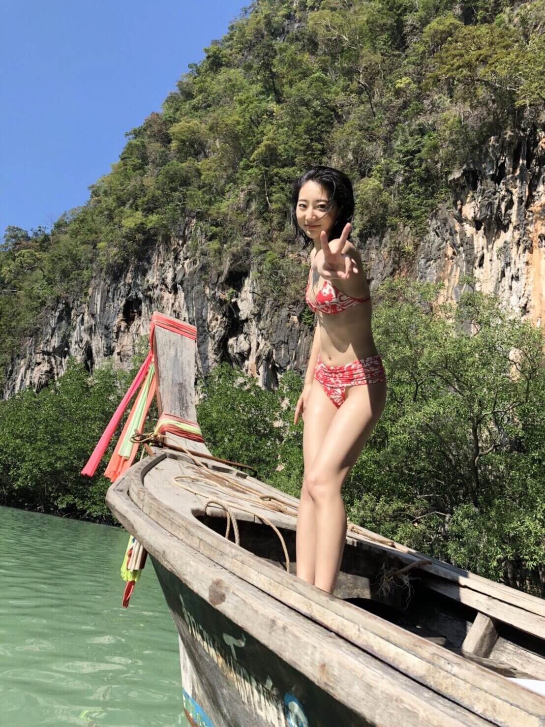 武田玲奈 水着ビキニ画像いろいろ 12枚目