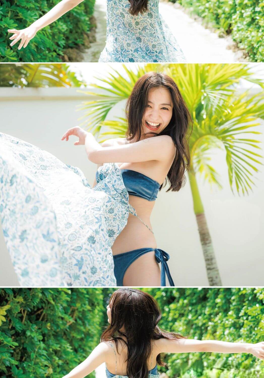 高田里穂 水着ビキニ画像 南の楽園・宮古島から最高の晴れ姿をお届け! 11枚目