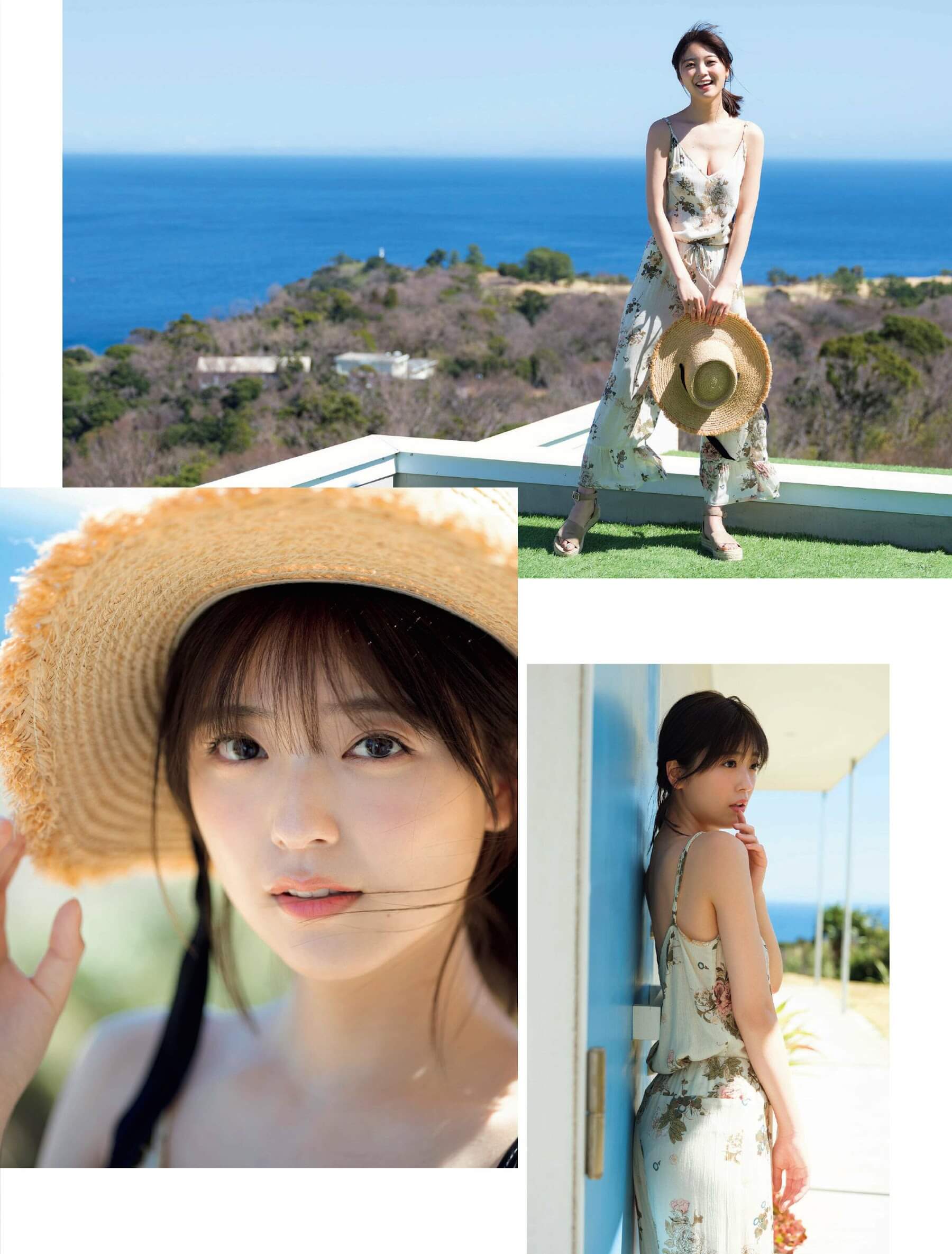 工藤美桜 水着ビキニ画像伊豆の海を見下ろすペンション 真夏の陽光を受けて 22歳の美肌が輝く 1枚目