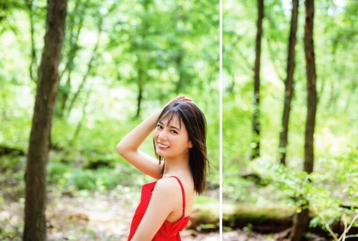 日向坂46 小坂菜緒 水着ビキニ画像 18歳のキラメキ 2枚目