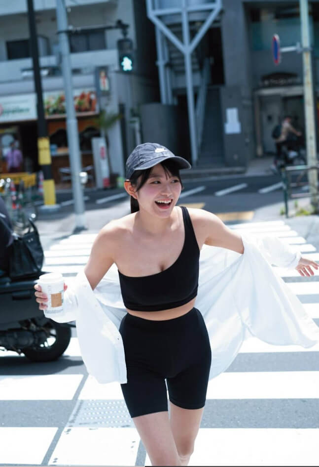 桜井木穂 水着グラビア「トレーニング女子」を テーマに撮影しました 14枚目