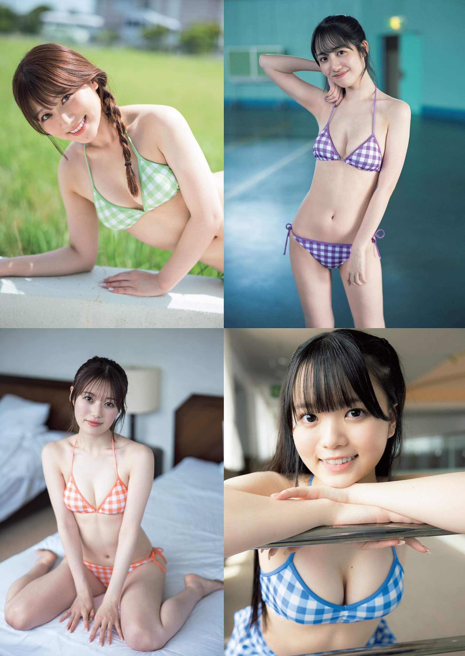 SUPER☆GiRLSがメンバーカラーの水着に身を包んで登場! 6枚目