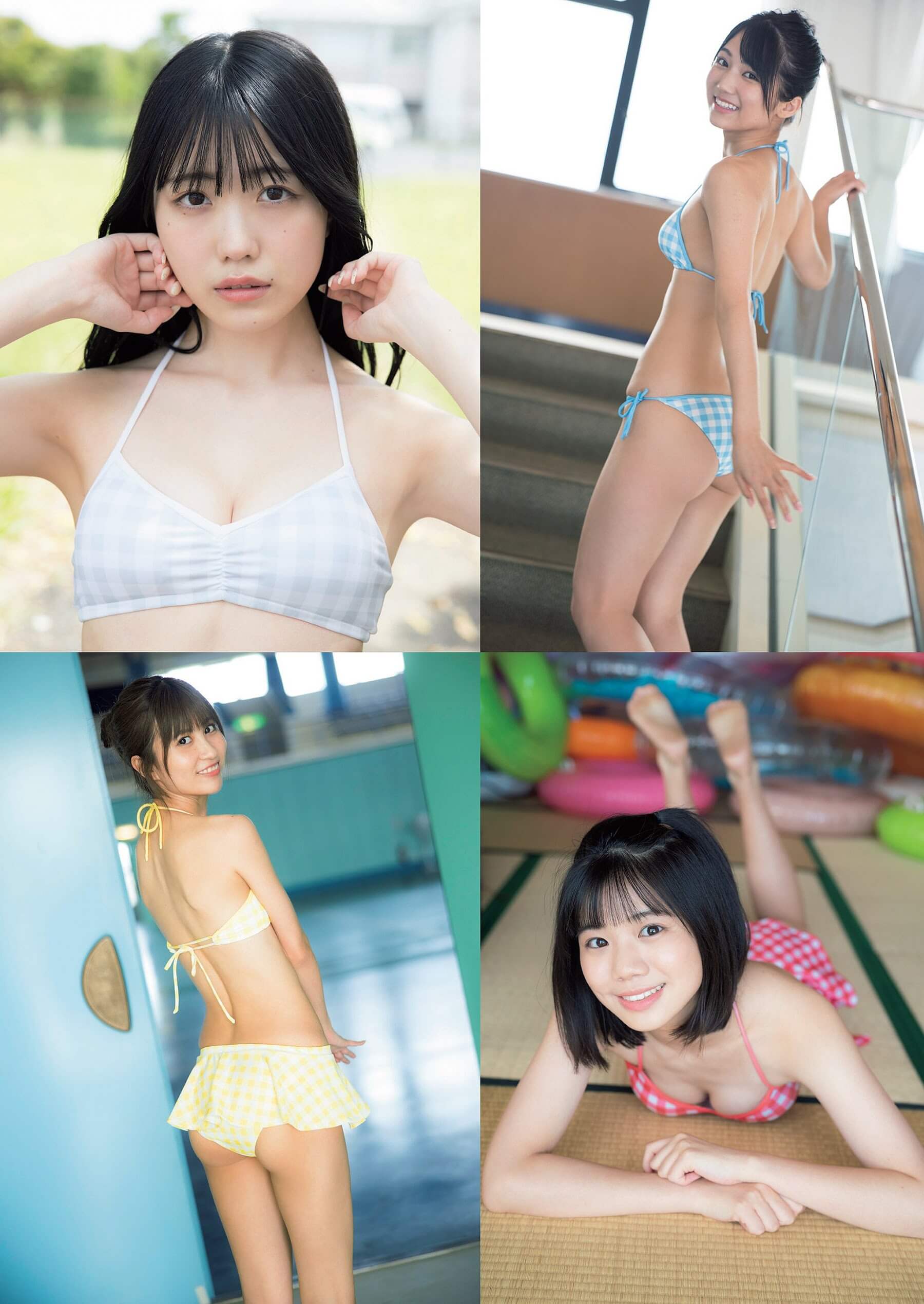 SUPER☆GiRLSがメンバーカラーの水着に身を包んで登場! 7枚目