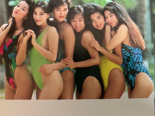 スーパーハイレグ水着グラビアかとうれいこ 原久美子 山岸真璃子 守口文子 吉竹エリ 飯島直子 12枚目