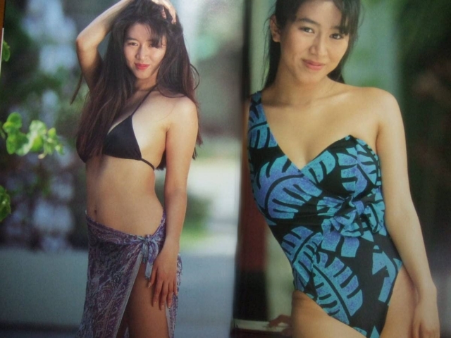 スーパーハイレグ水着グラビアかとうれいこ 原久美子 山岸真璃子 守口文子 吉竹エリ 飯島直子 21枚目