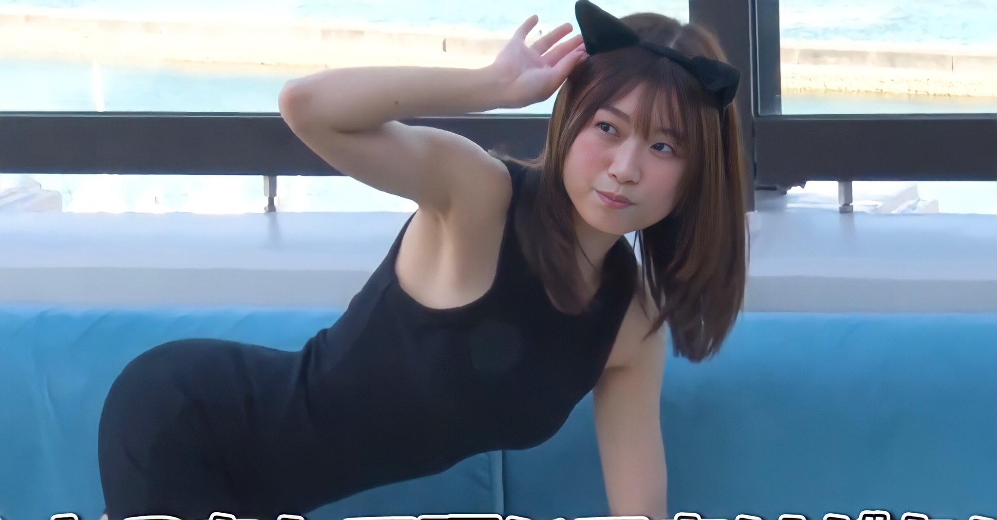 西澤由夏(ABEMA)最新グラビア水着画像 14枚目