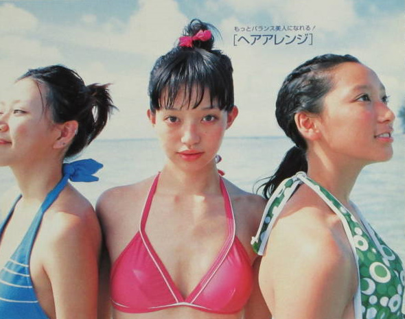 サイパン特派ロケ スタイル120%の 「ミラクル水着はコレ!」杏 松島花 斎藤恵美 2004年 - 芸能アイドルモデル女優水着画像集 7枚目