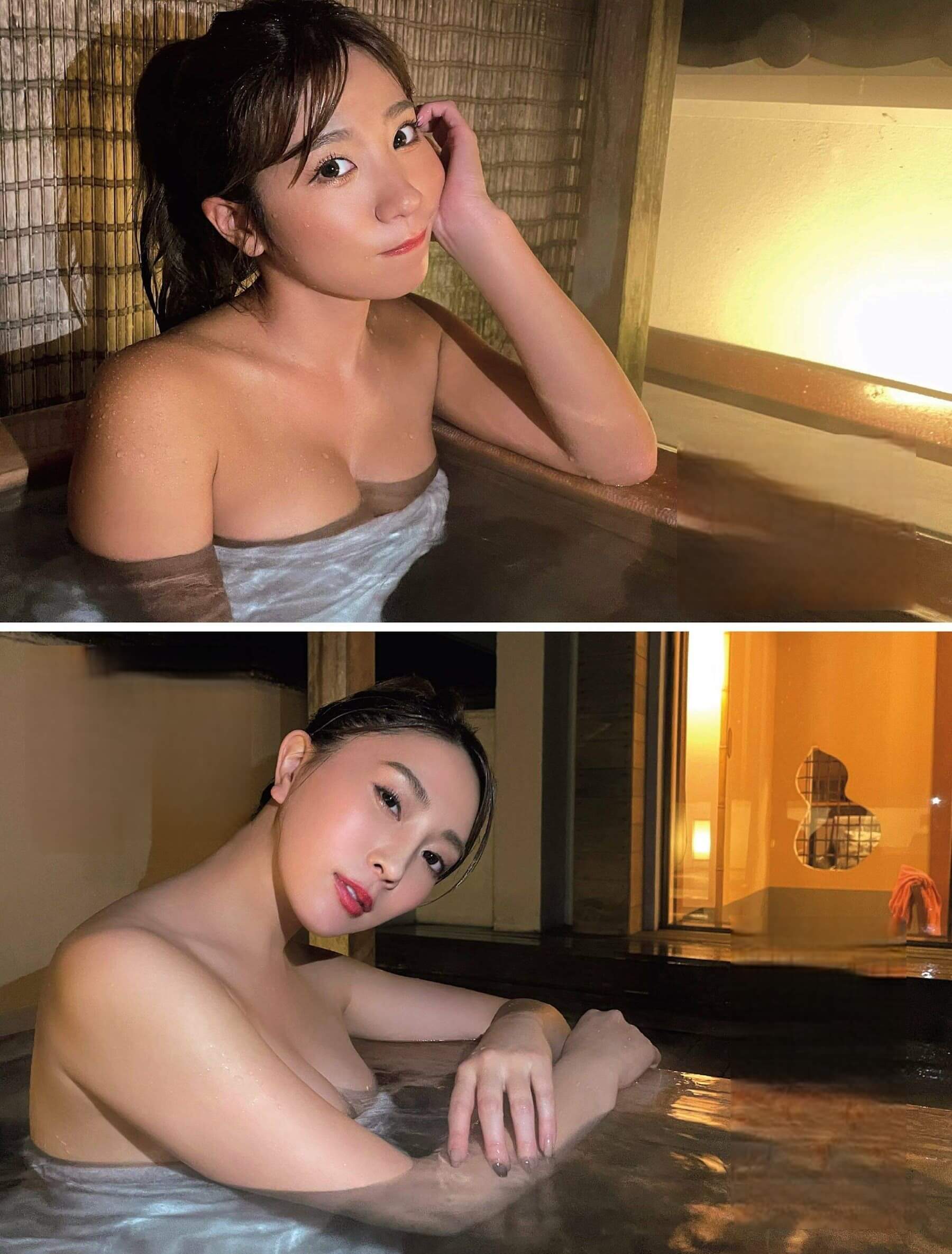 巨乳乱舞 温泉旅 戸田れい 葉月あや 橋本梨菜 森咲智美 - 芸能アイドルモデル女優水着画像集 9枚目