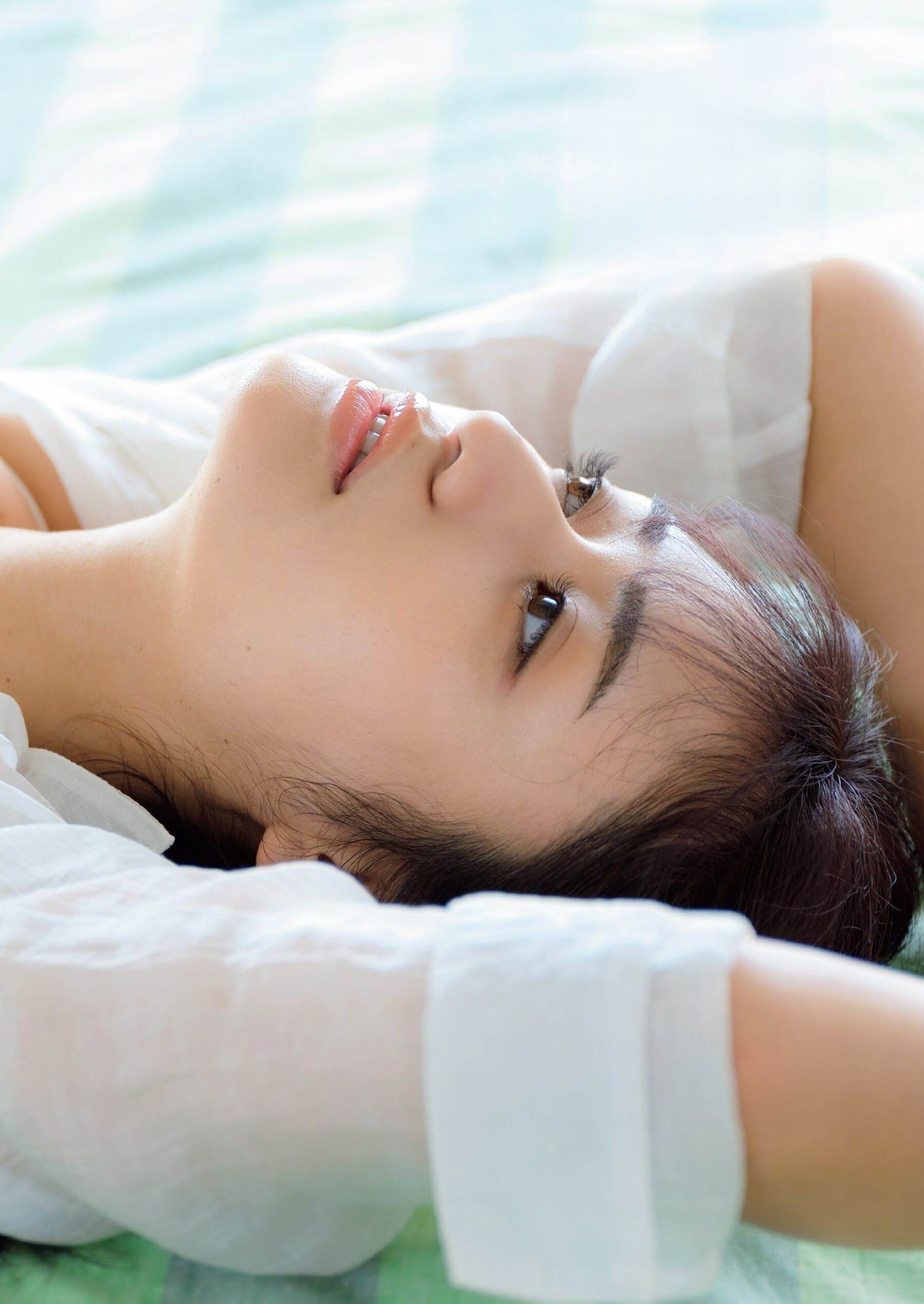 池田メルダ 水着ビキニ画像 アイドルグループ「#,ババババンビ」緑色担当 - 芸能アイドルモデル女優水着画像集 15枚目