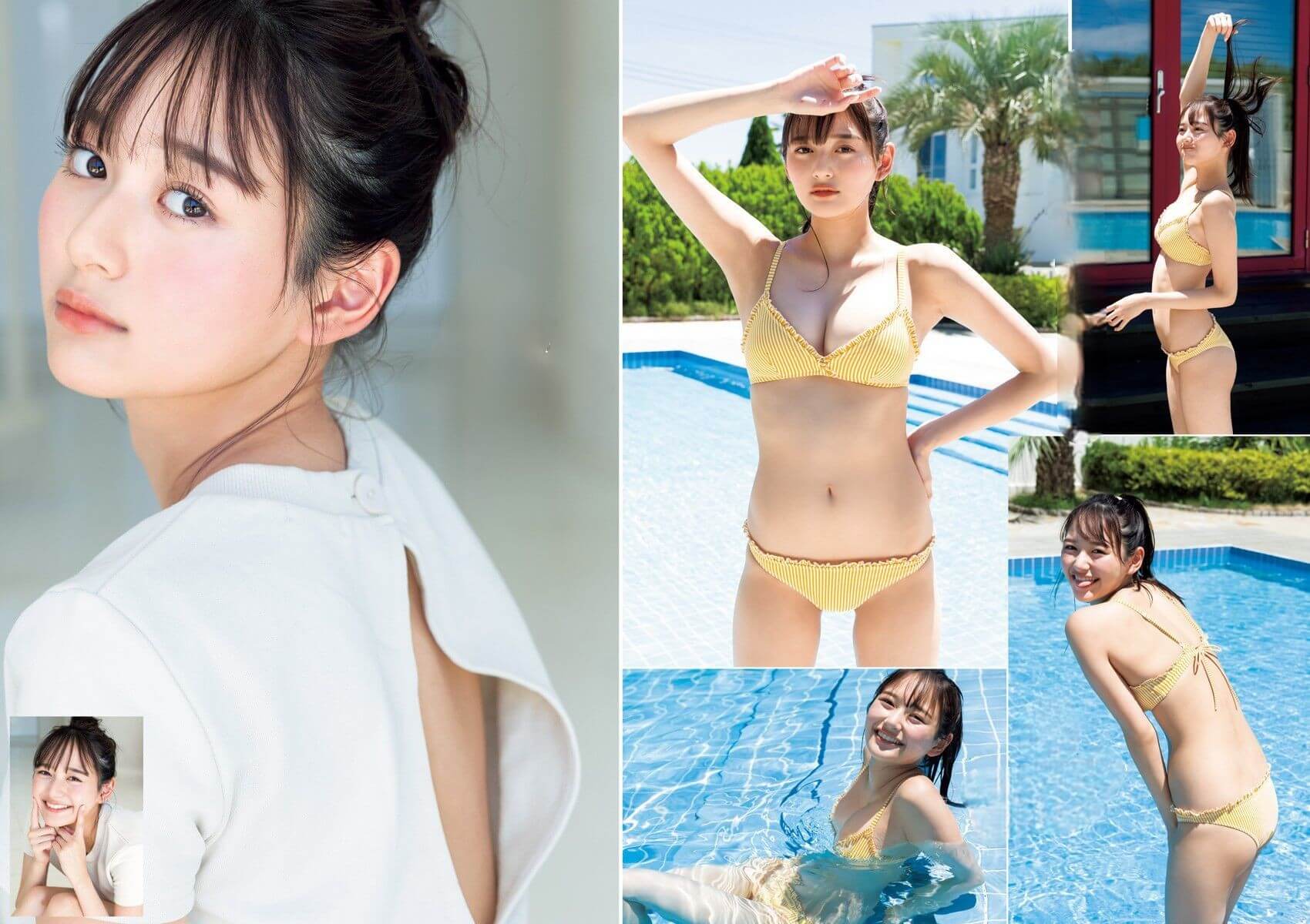 加藤栞 初水着 スタイル最強セブンティーンモデル - 芸能アイドルモデル女優水着画像集 7枚目