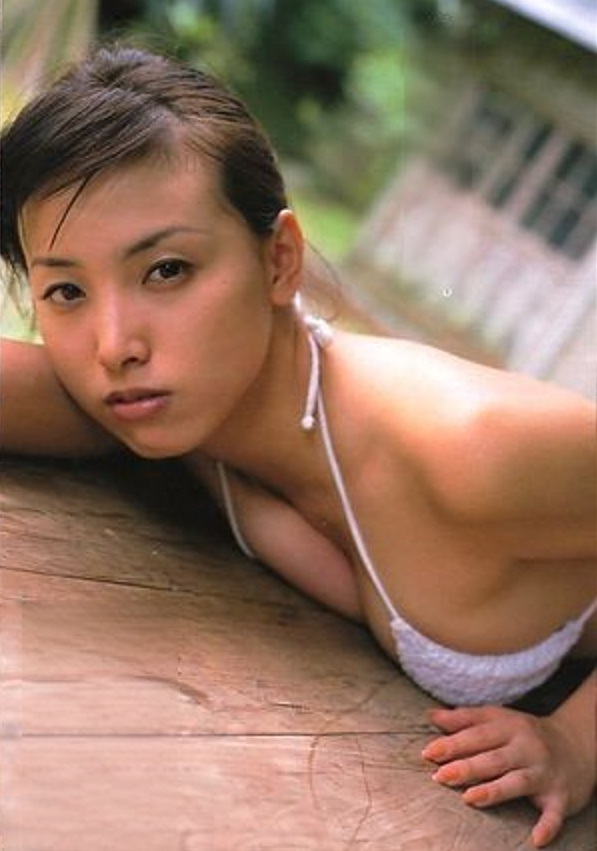 曲山えり 1997年 テイジン水着キャンペーンガール - 芸能アイドルモデル女優水着画像集 2枚目