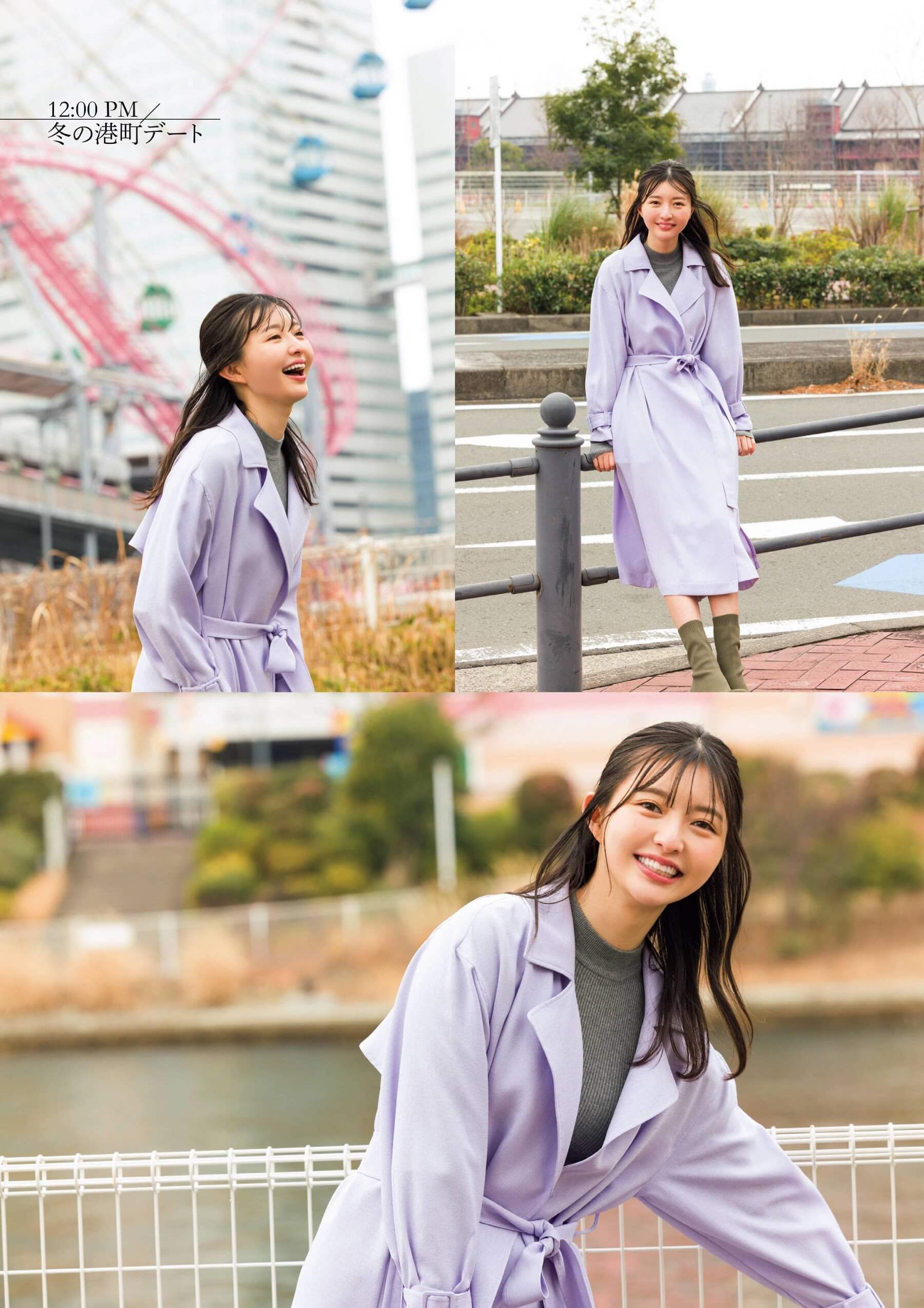 橋本萌花 朝から晩まで24時間ずっと一緒。港町大人デートをご堪能あれ! - 芸能アイドルモデル女優水着画像集 3枚目