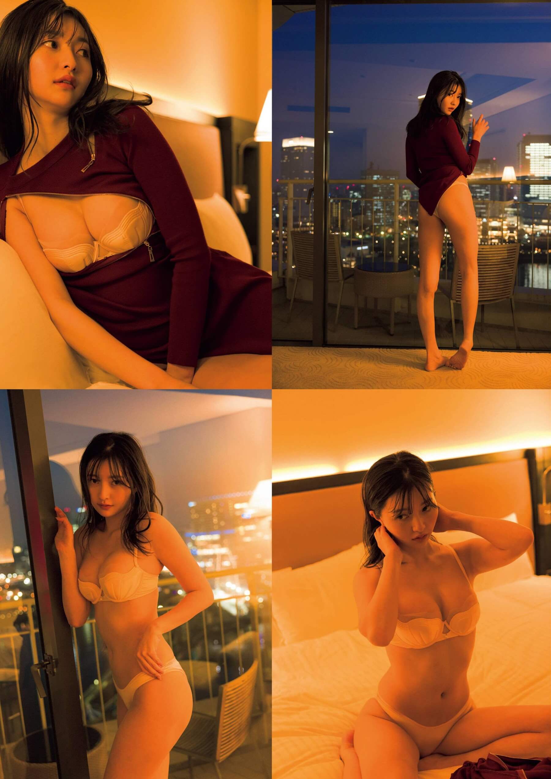 橋本萌花 朝から晩まで24時間ずっと一緒。港町大人デートをご堪能あれ! - 芸能アイドルモデル女優水着画像集 6枚目