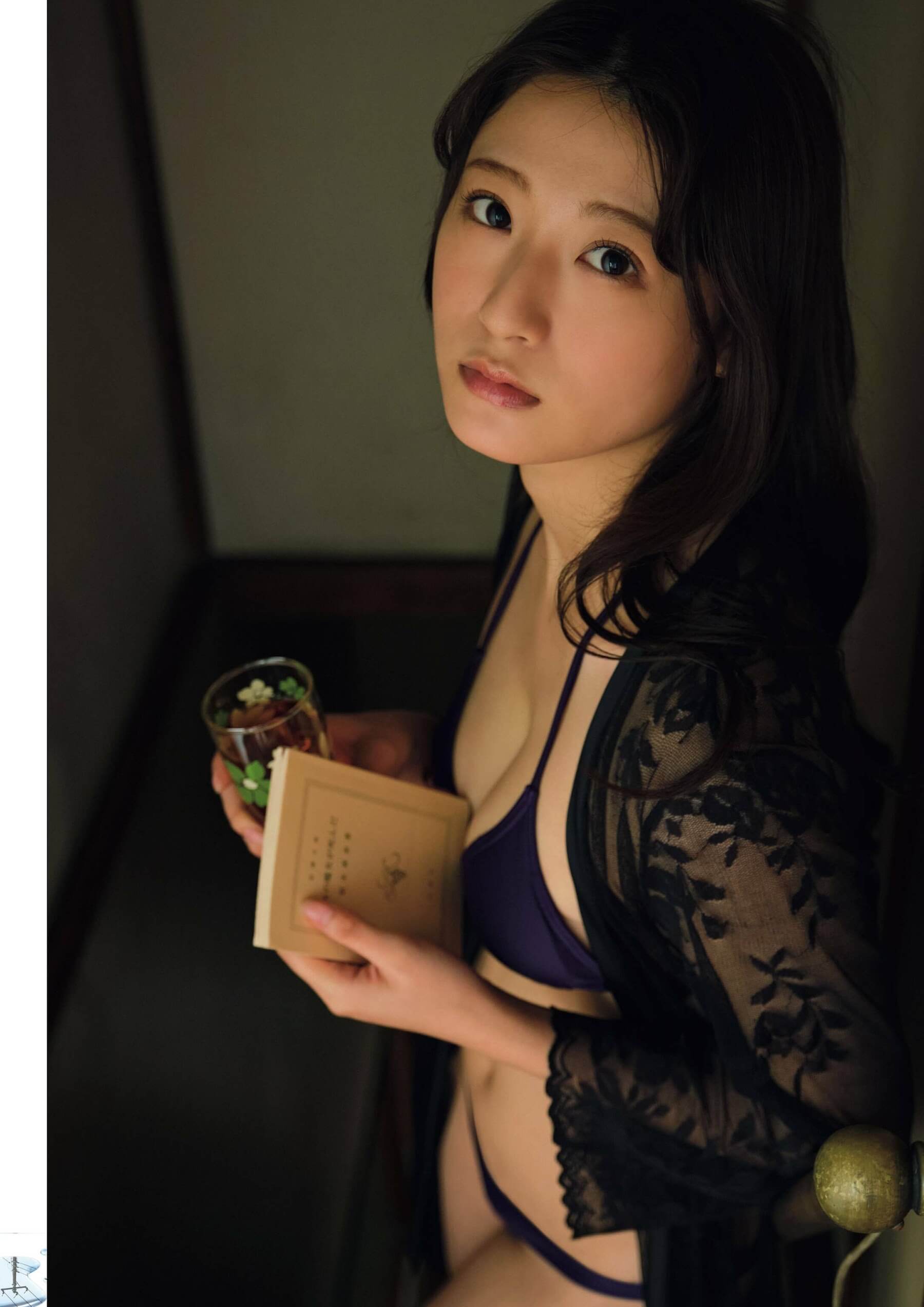 HKT48 宮﨑想乃 水着グラビア 佐賀県生まれの美女と過ごす - 芸能アイドルモデル女優水着画像集 4枚目