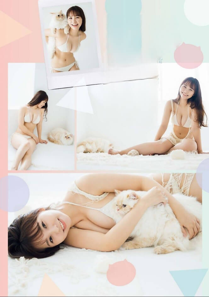 本郷柚巴“かわいい”が詰まった 最強ニャンダフルコラボをご堪能あれ - 芸能アイドルモデル女優水着画像集 9枚目