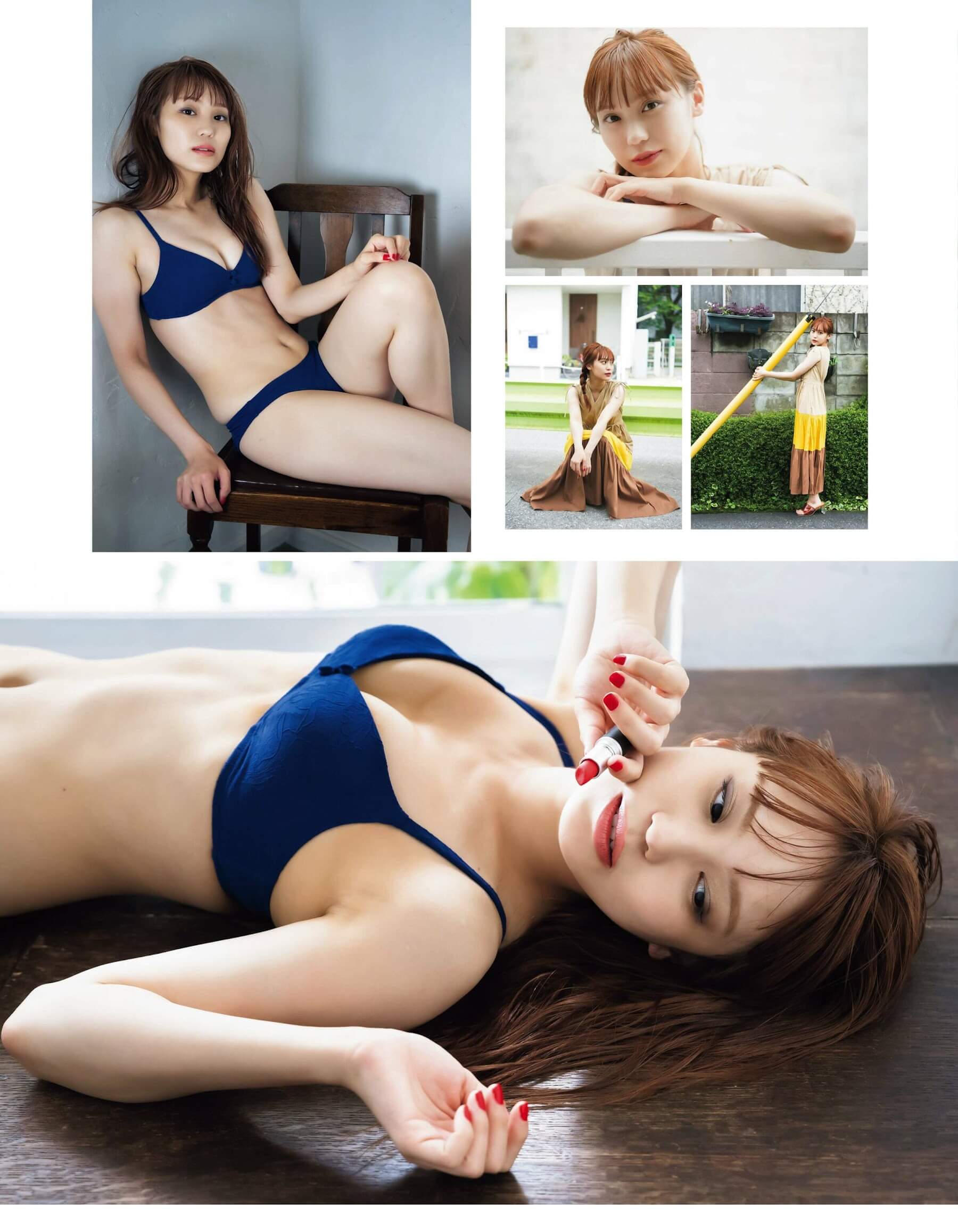 HKT48 豊永阿紀 水着ビキニ画像 - 芸能アイドルモデル女優水着画像集 1枚目