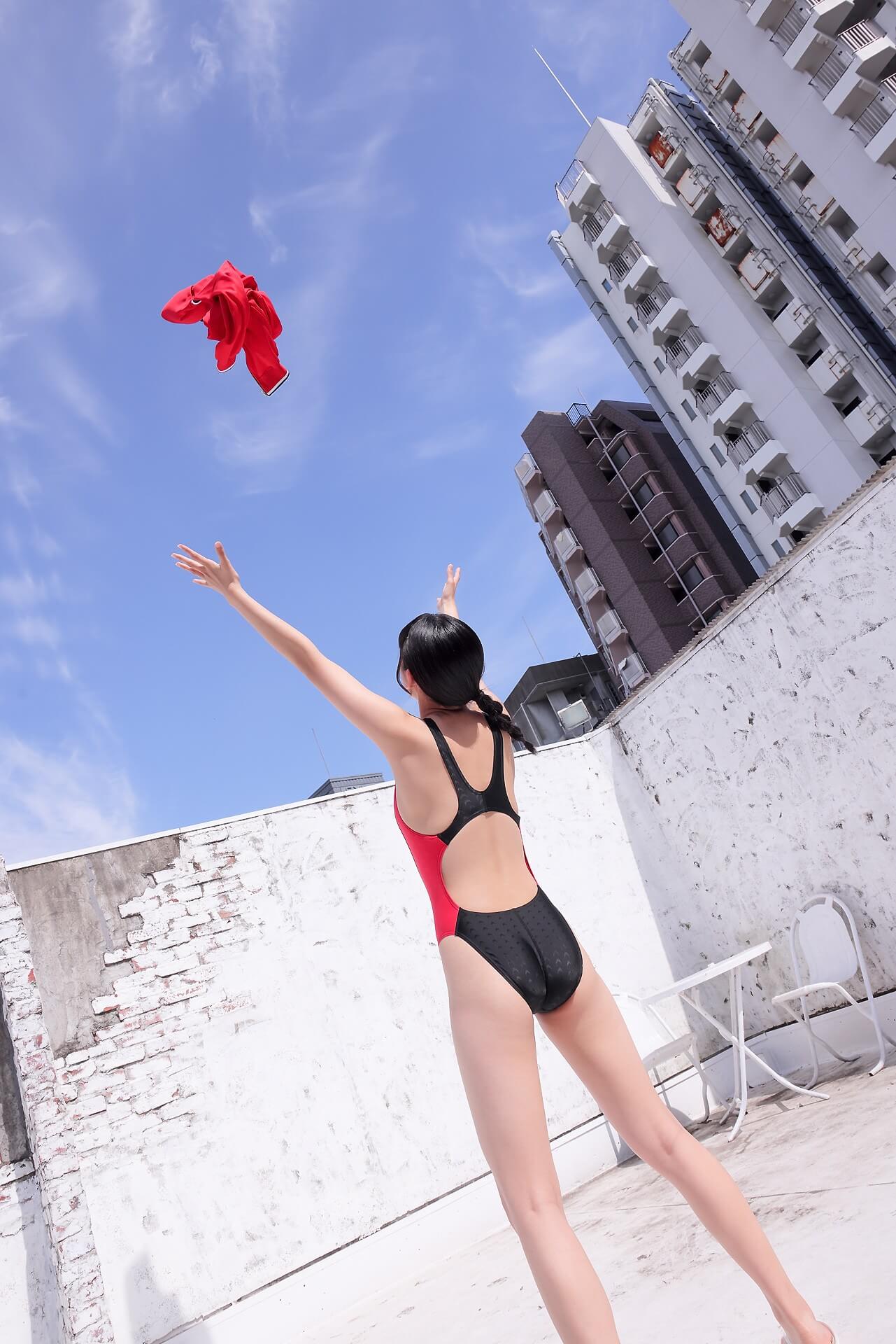 平山えゆ 競泳水着 AIRF RIC - 芸能アイドルモデル女優水着画像集 17枚目