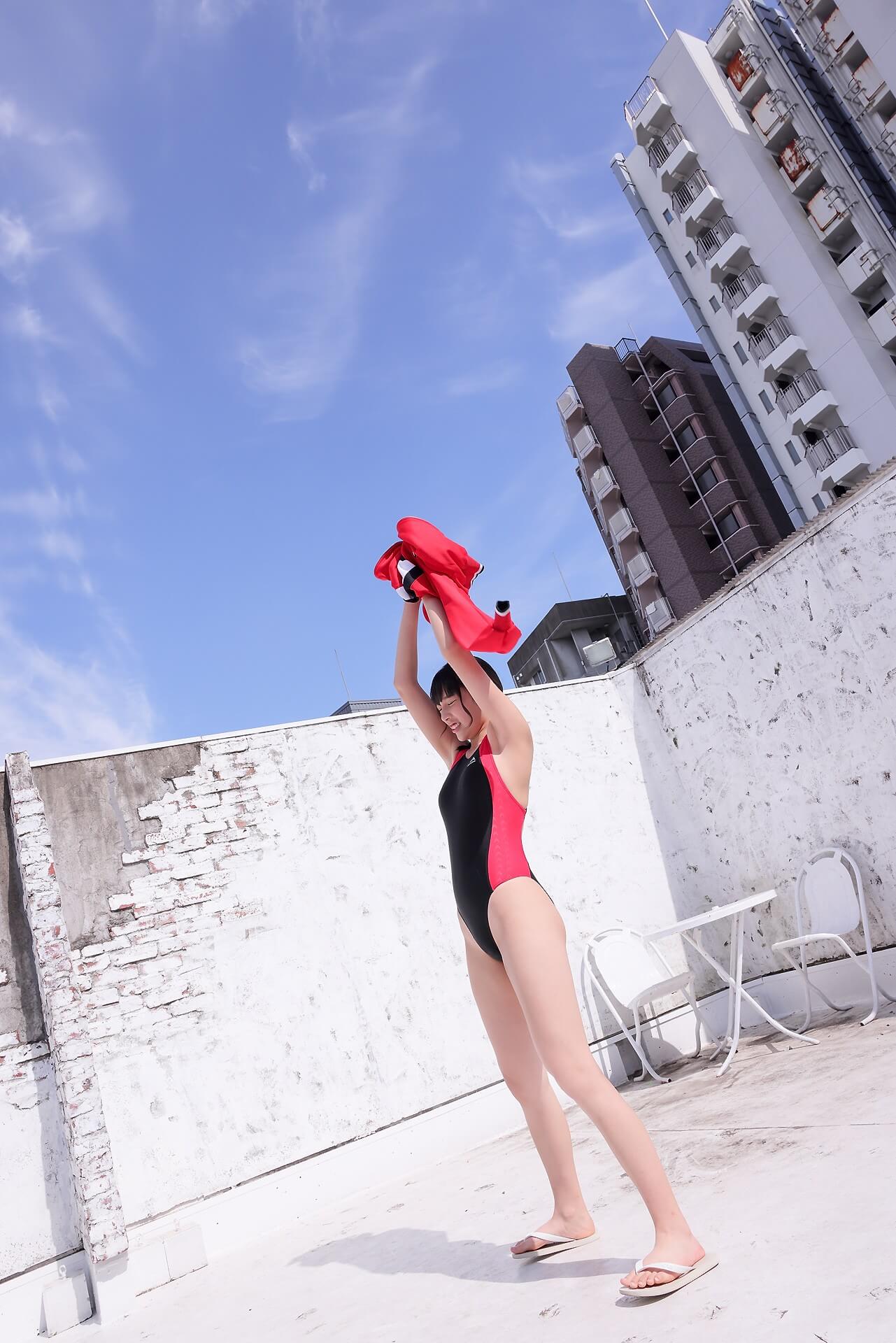 平山えゆ 競泳水着 AIRF RIC - 芸能アイドルモデル女優水着画像集 21枚目