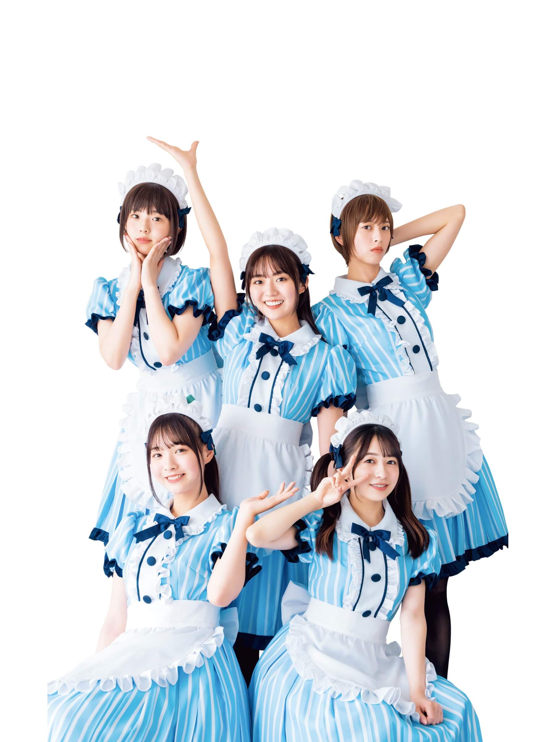 女神のカフェテラス × ミスマガジン 菊地姫奈 豊田ルナ 大槻りこ 天野きき 早川渚紗 - 芸能アイドルモデル女優水着画像集 9枚目