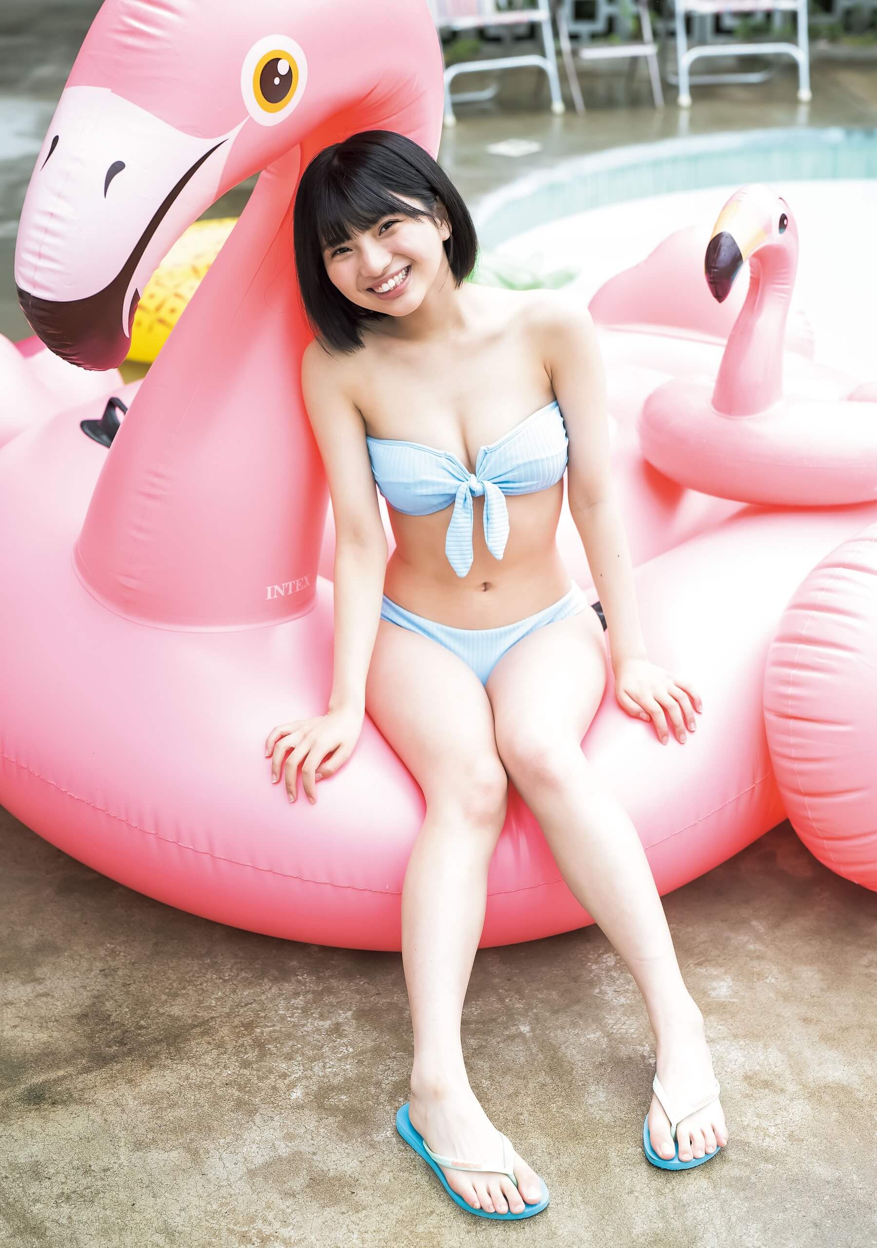 姫野ひなの 北から から来た美少女。 初水着 初グラビア - 芸能アイドルモデル女優水着画像集 5枚目