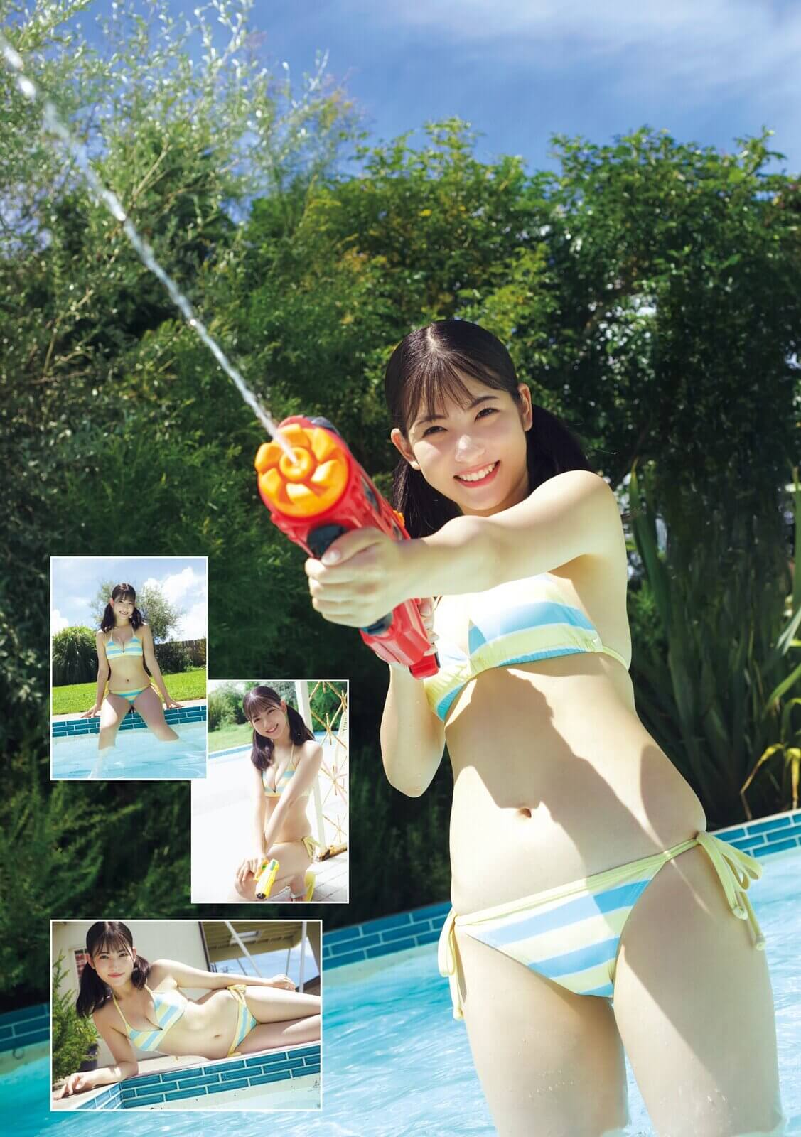北川莉央[モーニング娘。'22]【水着画像夏の終わり - 芸能アイドルモデル女優水着画像集 2枚目