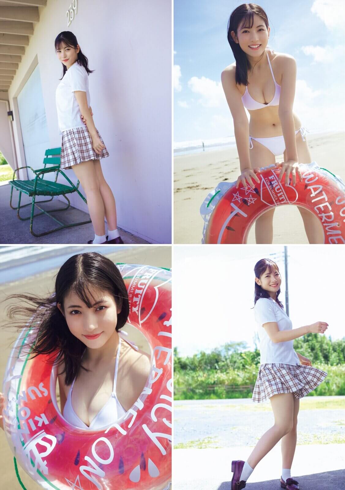北川莉央[モーニング娘。'22]【水着画像夏の終わり - 芸能アイドルモデル女優水着画像集 3枚目