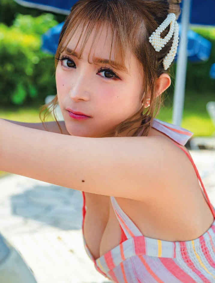 【水着画像】聖菜 ハタチの『egg』 モデルは、 白ギャルにしてなんと 1児の母! - 芸能アイドルモデル女優水着画像集 6枚目
