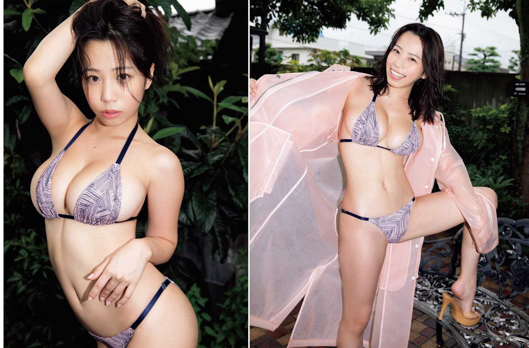乙陽葵【水着画像】 デビューからわずか 半年でトップグラドルへ! 台風も吹っ飛ばす、 ド迫力ボディ - 芸能アイドルモデル女優水着画像集 4枚目