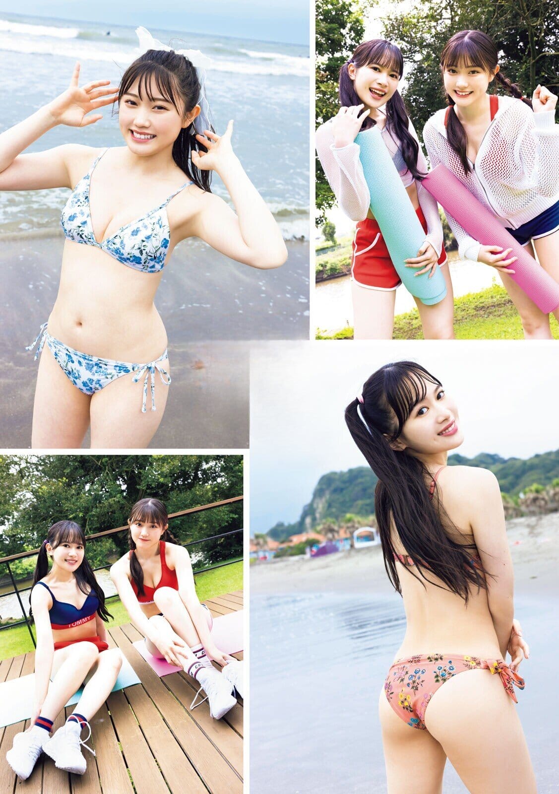 小野田紗栞 (つばきファクトリー) 里吉うたの (BEYOOOOONDS) - 芸能アイドルモデル女優水着画像集 5枚目