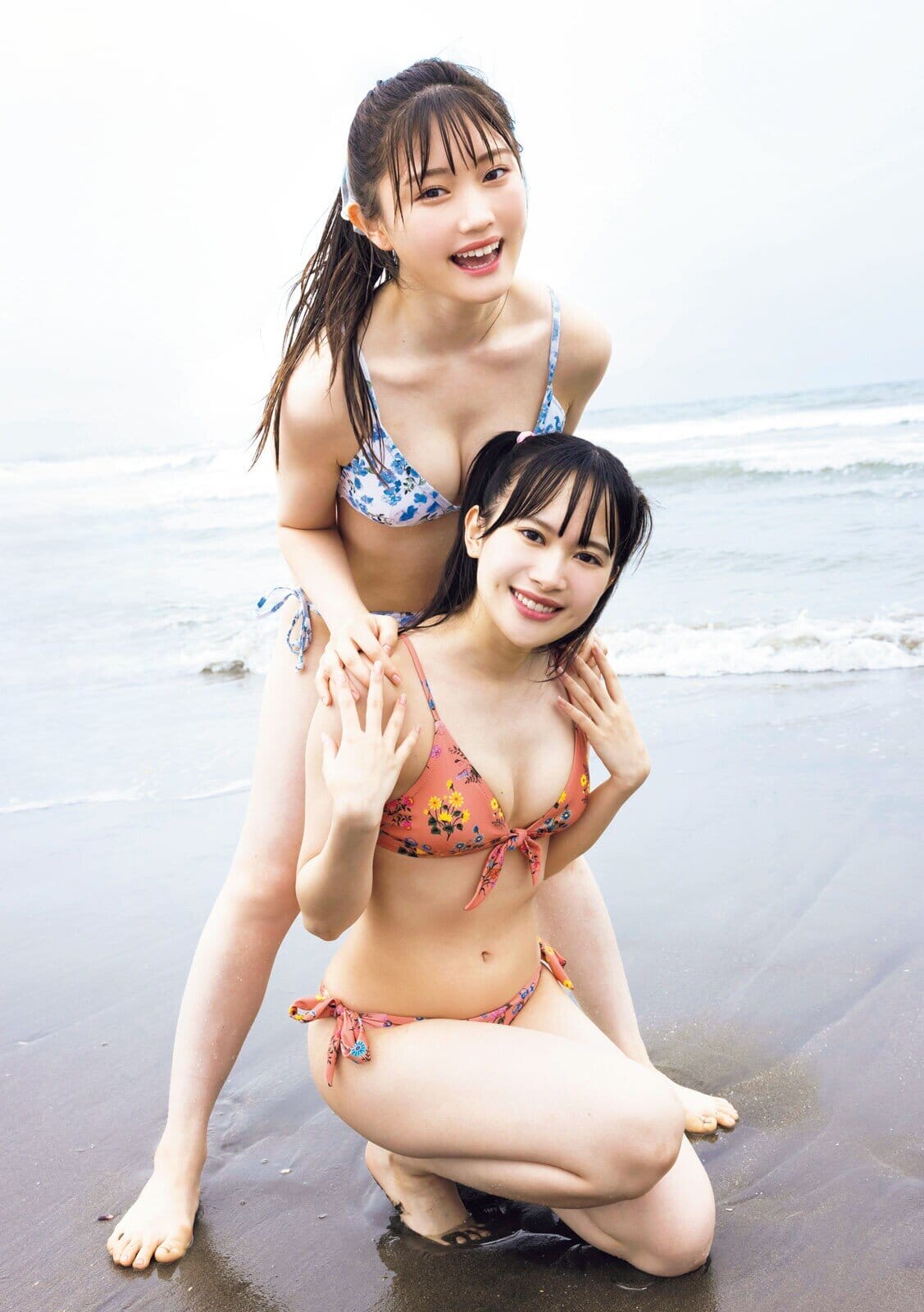 小野田紗栞 (つばきファクトリー) 里吉うたの (BEYOOOOONDS) - 芸能アイドルモデル女優水着画像集 6枚目