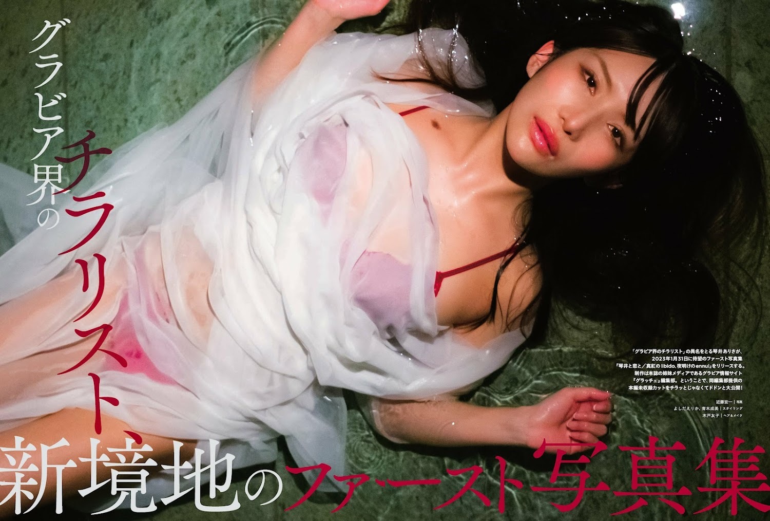 琴井ありさ 最新グラビア含む水着画像 5枚目