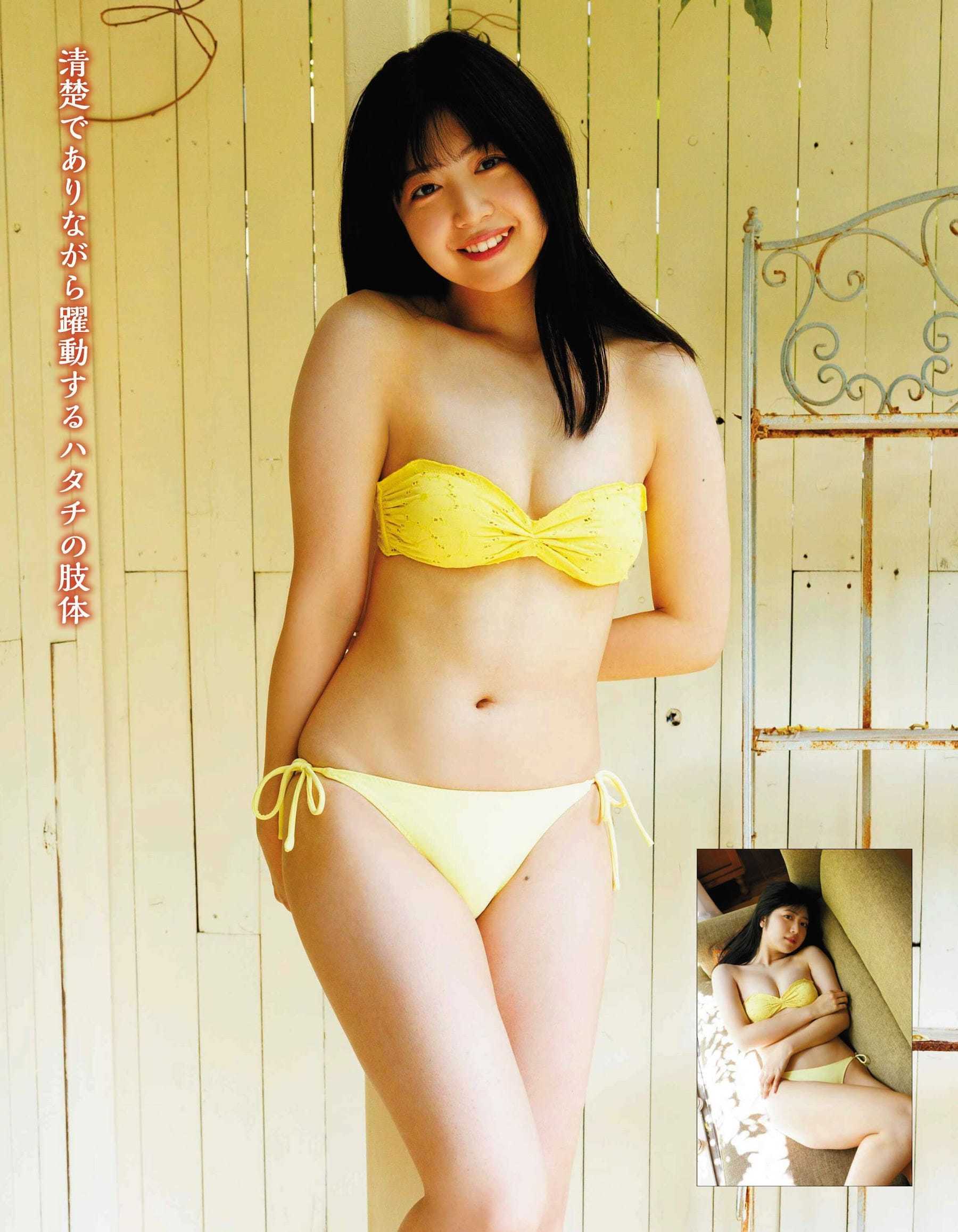 吉田莉桜【水着画像】 ぴっちぴちのフレッシュボディ - 芸能アイドルモデル女優水着画像集 7枚目